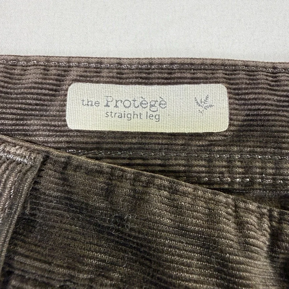 AG Adriano Goldschmied The Protege Straight Leg Corduroy Pants‎ Mens 40x36 Brown